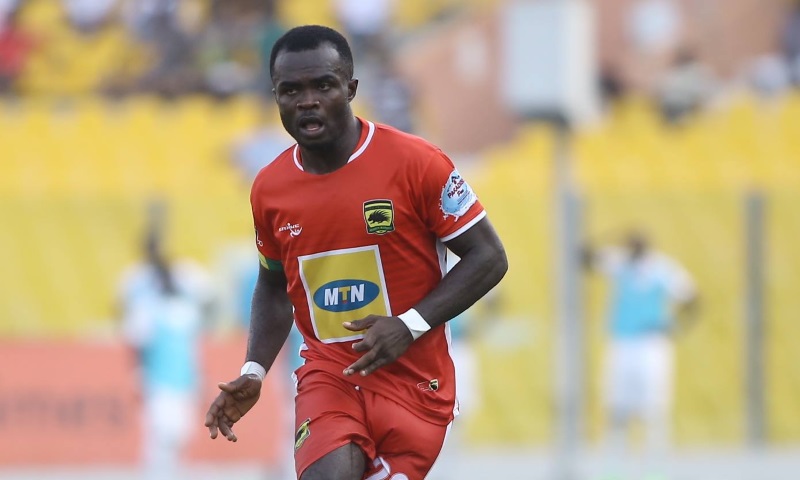 CAF Confederation Cup: Asante Kotoko captain Amos Frimpong suspended for Nkana clash
