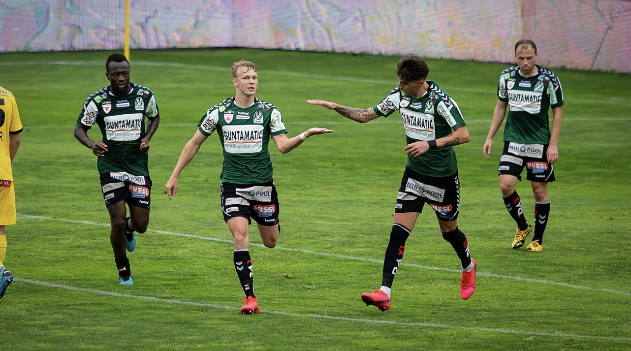 Austria Reuben Acquah Glitters In Sv Ried S Big Home Win Footy Ghana Com