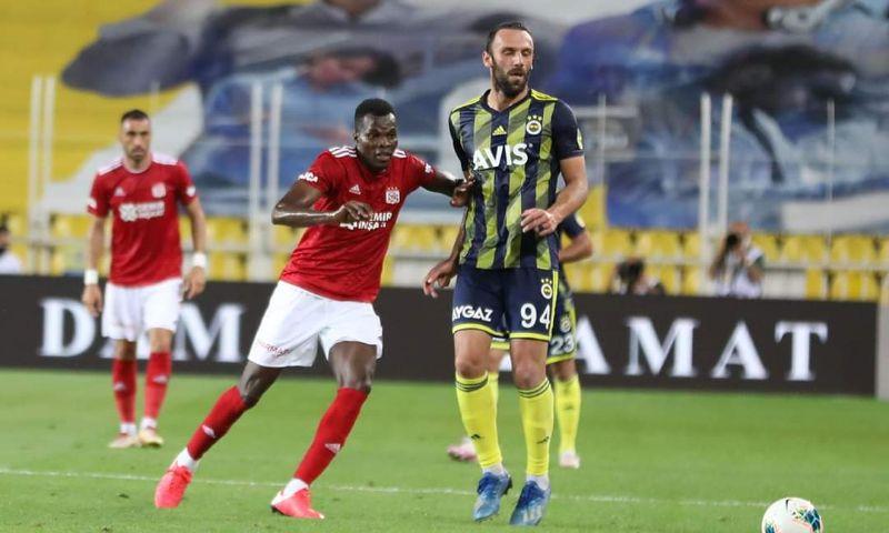 Isaac Cofie sees full time in Sivasspor win at Fenerbahce | Footy-GHANA.com