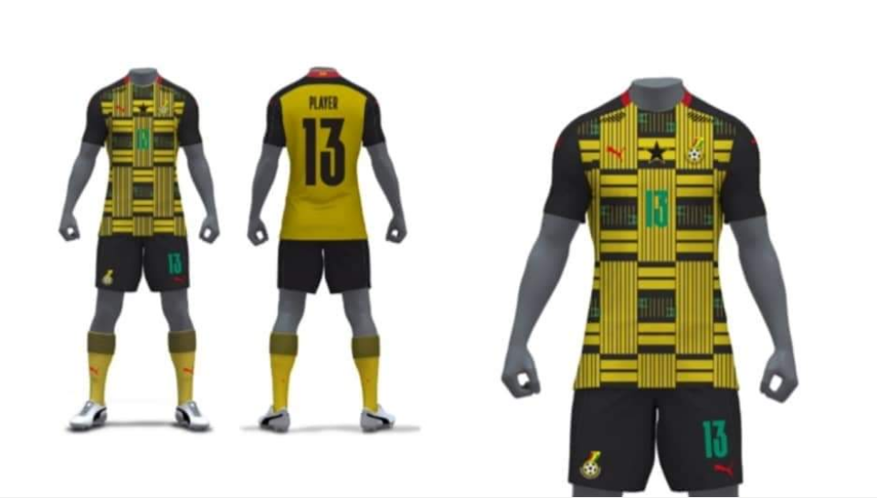 ghana national team jersey