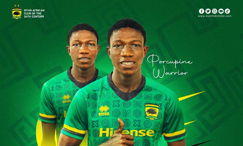Augustine Agyapong: Kotoko sign teenage defender until 2025 |  Footy-GHANA.com