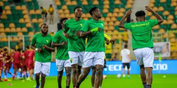 Bibiani GoldStars warm up