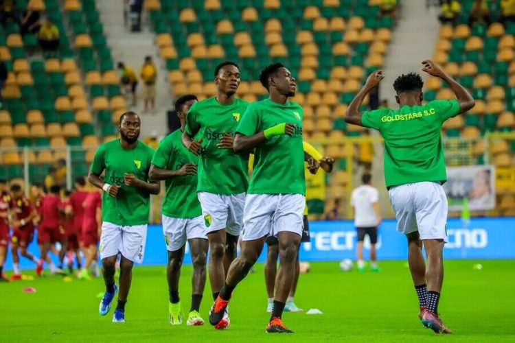 Bibiani GoldStars warm up