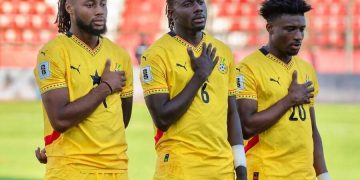 Ghana Black Stars' players