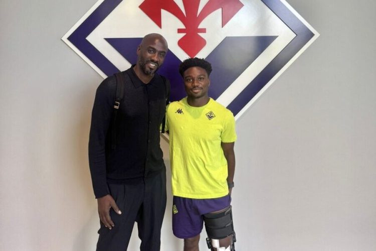 Otto Addo and Tariq Lamptey