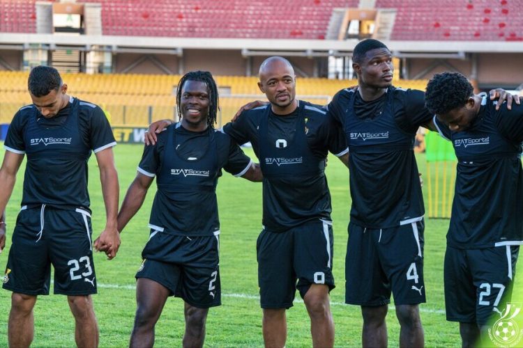 Ghana Black Stars' players
