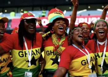 Ghana Black Stars' supporters