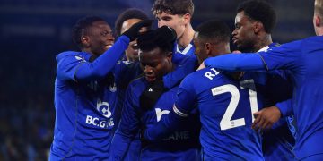 Leicester City players