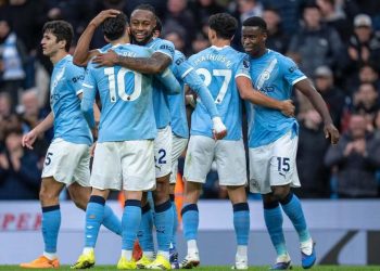 Manchester City players