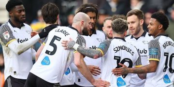 Derby County players