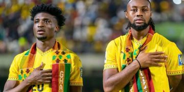 Mohammed Kudus and Antoine Semenyo