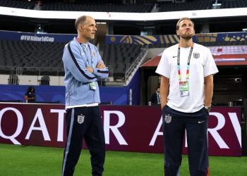 Thomas Tuchel and Harry Kane