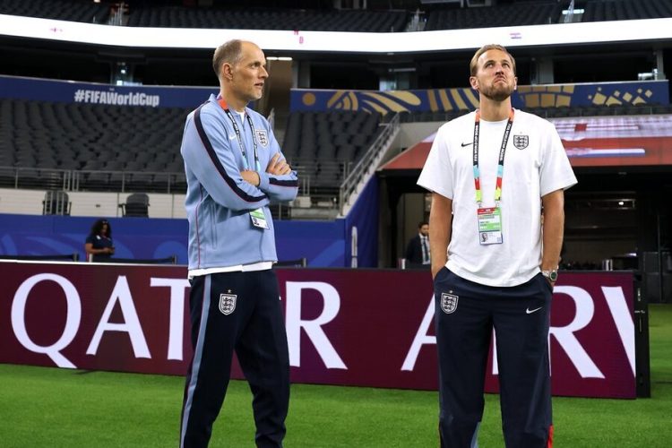 Thomas Tuchel and Harry Kane