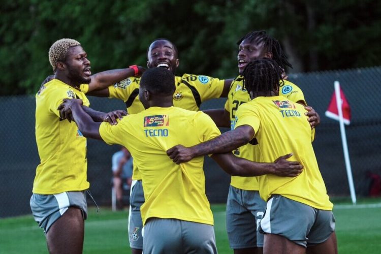 Ghana Black Stars training