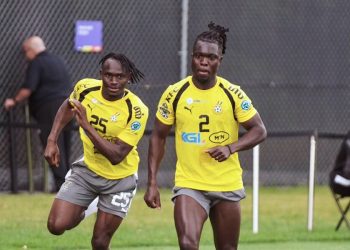 Ghana Black Stars training
