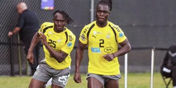 Ghana Black Stars training