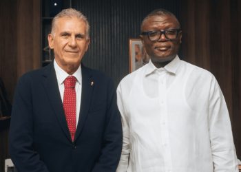 Carlos Queiroz and Kofi Adams